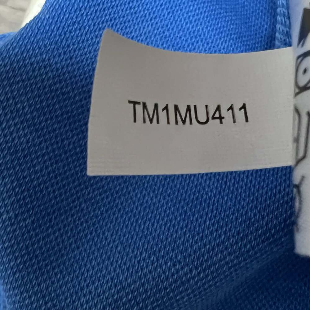 Travis Mathew Polo Shirt Men’s Size XL Solid Blue Golf Casual Performance - Picture 14 of 14